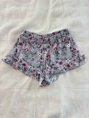 Floral pj shorts